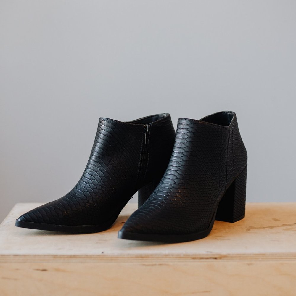 Black Cobra Booties